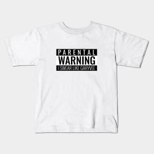 Parental warning Garyvee Kids T-Shirt